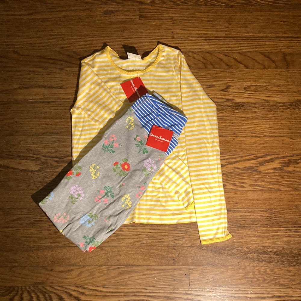 Hanna Andersson Leggings and Long Sleeve Top Bundle